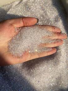 1440pcs/13000Pcs Tiny Nail Rhinestones 1.3mm Clear AB Flatback Glass Pixie Crystals, Iridescent Nail Gems Long Lasting Shine Small Sugar Glitter Beads Dust Nail Charms For Nail Design DIY Crafts Accessories Nails