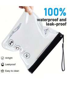 3pcs/1pc Clear Travel Toiletry Bag, Airport Security Liquids Bags, Travel Accessories Makeup Bags, Waterproof Wash Bags, Holiday Essentials For Men Women School Supplies Travel Essentials Pouch Make Up Bag Cosmetic Bag Makeup Pouch Beauty Travel Must Haves Beach Vacation Summer School Accessories Back To School Stuff Back To School Supplies