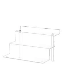 Acrylic Trapezoidal Transparent Multi-Layer Display Stand Hand-Made Cosmetics Blind Box Ladder Type Fixed Shelf
