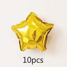 40 个 5 英寸迷你五角星铝箔气球，星形装饰，适用于背景墙、生日派对、周年庆典、生日快乐 - 彩色 - 查看 11
