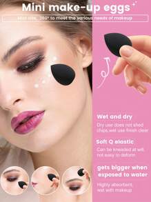 4/23/32/56PCS Makeup Tools Set Including:1pc Multi-Functional Zipper Toiletry And Cosmetic Bag Waterproof+32PCS Makeup Brush Set+3PCS Makeup Sponges+3PCS Mini Makeup Sponges+3PCS Triangle Powder Puffs+3PCS Mini Air Cushion Powder Puffs+2PCS Makeup Brush Cleaning Tools+3PCS Facial Cleansing Sponges+1pc Hairband+1pc Eyelash Curler+1pc Base Brush