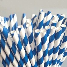 25/50 pezzi Cannucce di carta - Cannucce a righe per feste, ecologiche, cannucce di carta non assorbenti per bere e lavoretti per feste quotidiane/feste di compleanno/matrimoni/anniversari, decorazioni per matrimoni, decorazioni per la casa, decorazioni per feste nuziali - Multicolore - Visualizzare 12