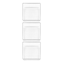 Transparent Storage Boxes, Multi-Size/Multi-Piece Sets, Suitable For Desk Organizer, Cosmetic Storage, Kitchen Storage, Versatile And Practical - Clear - View 20