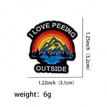 1 pieza Insignia de solapa de esmalte con diseño de letra de dibujos animados - Insignia personalizada para mochila y ropa, pasador para ropa, accesorio para bolso, accesorios escolares y de oficina, camisas, chaquetas, joyería, accesorios de otoño-invierno, Navidad, Halloween, adecuado para adolescentes, jóvenes, hombres, casual, al aire libre, atlético, vacaciones, regalos de graduación, cumpleaños, uso diario, regalos divertidos y lindos para maestros, accesorios de disfraz, encantos de bolso