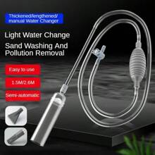 Large Fish Tank Aquarium Siphon Vacuum Gravel/Sand Washing And Water Change Cleaning Tool Kit With Extension Tube  Fish Tank
