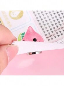 6/4pcs Diamond Art Painting Fixers, Cross Stitch Diamond Art Painting Fixing Brackets, Water Drop-Shaped Cross Stitch Magnet Holders,Suitable For DIY Diamond Art Painting Art