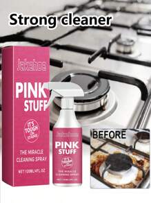 Kitchen Cleaner, Powerful Degreaser For Induction Cooktop, Range Hood, Cookware To Quickly Remove Stubborn Grease And Grime. Suitable For Kitchen, Range Hood, Induction Cooktop, Tiles, Toilet, Sink, And More