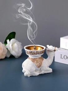 1 件树脂创意立式骆驼雕像香炉，适合客厅、书房、卧室、餐厅的家居装饰，拉玛节、情人节、母亲节、感恩节，最佳节日礼物拉玛 - 彩色 - 查看 14