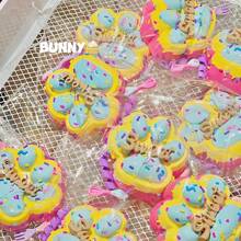 50 piezas de juguetes Squishy con diseño de patita de gato, colores y empaques surtidos (aleatorio) - Multicolor - Ver 3