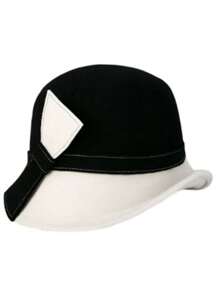 HIMESPORT Sombrero de fieltro de lana blanco de ala ancha con lazo para mujer y dama. Sombrero de copa, sombrero de fieltro, sombrero para fiestas de té, vestidos de boda, iglesia, carreras de Derby, sombrero de cóctel, sombrero de pillbox