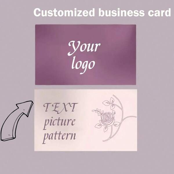 200/1000/500pcs Custom Business Cards With Logo Text,Personalized Business Cards Customizable Customized Double-Sided Printing Waterproof Business Loyalty Cards,300gsm Coated Paper, Multi-Functional,Ornamental,Seal Fashionable,Colorful,Cute,Contracted,Kawaii,Customized Christmas Decor.Modern Custom,Unique Back To School
