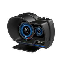 OBD2+GPS Digitale Auto Head-up-Anzeige Fahrtenschreiber Dualmodus Intelligenter Fahrzeugcomputer, Fehlercoderückstellung, Datenstromanzeige, Überschnellungsalarm, Geschwindigkeitsalarm, Auto Elektronisches Zubehör