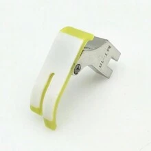 3 szt. Skórzana stopka dociskowa MT-18/NT-18 z PVC pasująca do wszystkich przemysłowych maszyn do szycia ściegiem łańcuszkowym do JUKI BROTHER SINGER pojedyncza igła nieprzywierająca dolna stopka do szycia