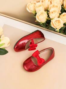 Sapatilhas Novas de Primavera e Verão 2025 para Bebês, Sapatilhas Fashion Party para Crianças, Sapatos para Crianças com Decoração de Laço