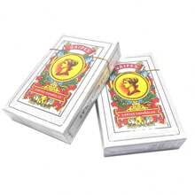 Authentic Spanish Playing Cards - Classic Baraja Espanola, Suitable For Games Like Briscas, Puerto Rican & Mexican Style