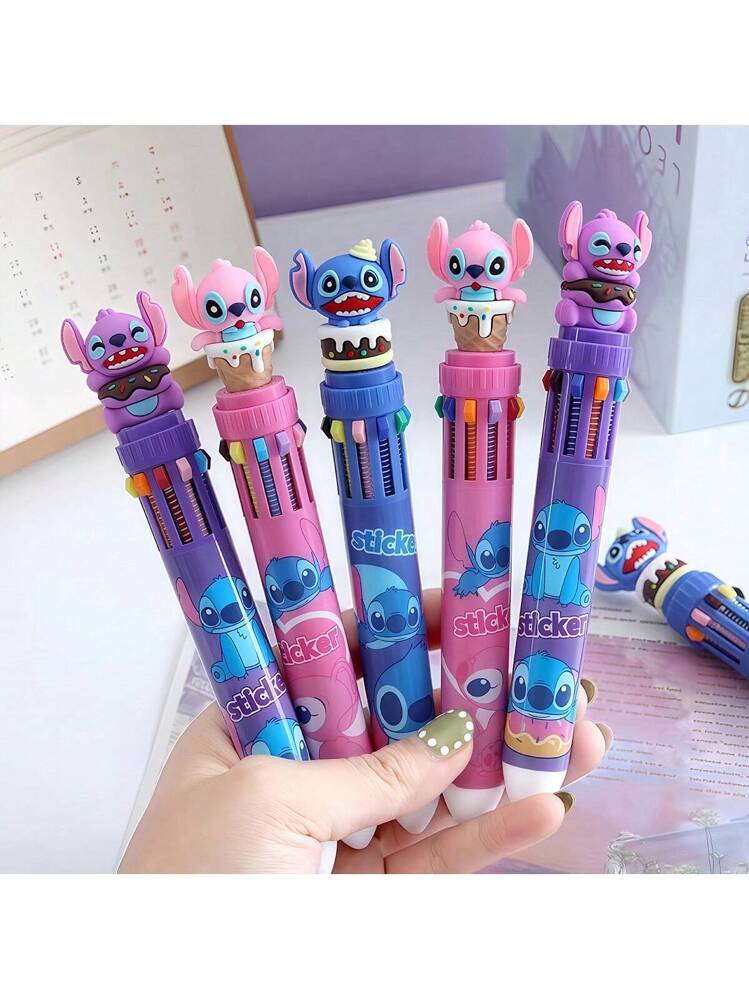 قلم حبر جاف متعدد الالوان