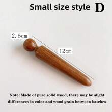 纯天然木质按摩棒一件套 - 用于放松、缓解疲劳、舒缓足部经络的多功能木质工具 - 彩色 - 查看 17