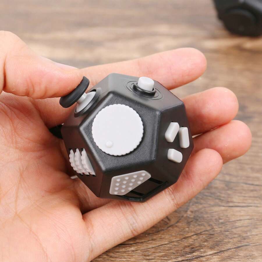 1 件 减压玩具 成人 缓解压力 缓解焦虑 注意力集中 塑料游戏 缓解压力 减压玩具 - 彩色 - 查看 1