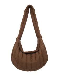 peach tree Sac fourre-tout avec sangle réglable, sac bandoulière de couleur unie simple, fermeture éclair, convient aux couples, la Saint-Valentin, Halloween, Noël, automne/hiver, sac banane unisexe