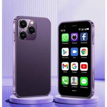 SOYES XS15 Mini Small Size SmartPhone 3.0" Display Android 8.1 2GB RAM 16GB ROM Dual SIM Standby Play Store 3G Small Size Phone 1000mAh Small Battery Capacity - Morado - Ver 1