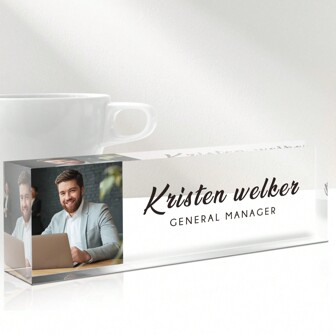 لوحات الاسم المخصصة للمكاتب مع صورة/شعار، لوحة اسم المكتب المخصصة، كتلة زجاجية أكريليك شفافة مخصصة، هدايا المكتب للزملاء، المدير، المعلم/هدايا تقدير الموظف، ديكور مكتب المكتب للنساء والرجال، ملحقات المكتب الأكريليكية عودة إلى المدرسة، زخرفية، قابلة لإعادة الاستخدام، متعددة الوظائف، حديثة، ملونة، جميلة، للمدرسة، متعددة الوظائف، زخرفية، قابلة لإعادة الاستخدام، حديثة، ملونة، جميلة، قديمة، كرتونية، كاواي، للعمال، للعملاء، للطلاب، للأعمال/العمل/المكتب، للمدرسة'