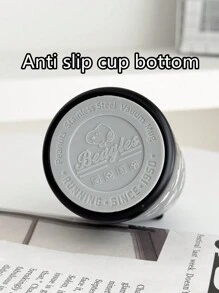 SNOOPY 1 件保温杯，男女皆宜的可爱弹出式盖子便携式冷水杯，316 不锈钢简易水杯，户外旅行杯，极具吸引力 - 彩色 - 查看 9