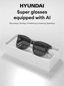 HYUNDAI HYUNDAI HY-C8 AI Smart Glasses With Bluetooth Earphone, Smart ...