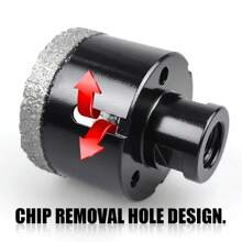 1pc Rhinestone Tile Drill Bit M14 Ceramic Core Drill Bit Marble Masonry Hole Saw Granite Crown Diameter 6-100mm Drill Bit,Tool Accessories