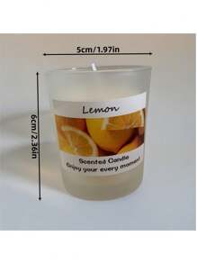 1 PC Glass Jar Scented Candles , Natural Soy Candles, Mini Compact Scented Candle, Soy Wax Long Lasting Candle, Aromatherapy Jar Candle Gift For Birthday Valentine Thanksgiving Christmas Day Present,1.76 Oz - Multicolor - View 4