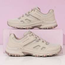 Skechers 女士时尚运动鞋，健身训练舒适透气休闲徒步鞋 180022-TPE - 灰褐色 - 查看 4