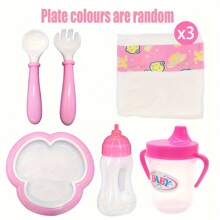 12pcs Magic Baby Dolls Mini Milk Bottles, Bottle And Juice Bottle Set, Magical Baby Doll Bottle Toy Set, Panda Sticker Milk Bottle & Juice Bottle Dolls, Disappearing Liquid, Strange Milk & Juice Bottles, Disappearing Doll Magic Bottle Children Toys, Suitable As Doll Accessories (Random Accessory Color)