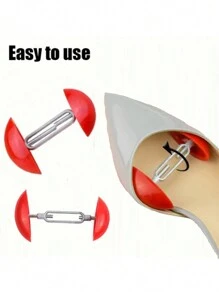 1pair Mini Shoe Stretcher Adjustable Width Extender Toe Rack - Portable Shoe Anti-Wrinkle Plastic Shoe Stretcher, Anti-Deformation Shoe Rack Easy To Use