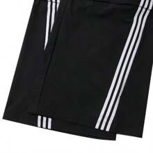 Adidas Originals Quần thể thao dài dệt họa tiết cỏ ba lá dành cho nam/nữ, kiểu dáng rộng rãi, phối nhiều mảnh. - màu đen - Xem 6
