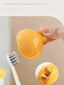 1pc/2pcs/3pcs Toothbrush Head Protector Case, Portable Toothbrush Cap Cover, Home Travel Electric Toothbrush Dustproof Holder, Cartoon Toothbrush Head Storage Box. Suitable For Travel And Commuting. Dustproof And Breathable.