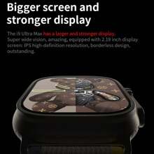 I9 Ultra Max Smart Watch 2.19 HD Screen NFC Function - 黑色 - 查看 2