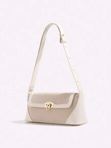 New Fashionable Shoulder Bag Handbag Baguette Bag Versatile Underarm Bag, Beach Purse, Perfect For Summer, Vacation & Daily Use, Travel Must Haves