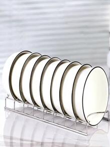 1 Stück Erweiterbar Desktop Schüssel Rack Küche Lagerung Rack Kunststoff Ablauf Tasse Rack Schrank Geschirr Lagerung Rack - Verschiedenfarbig - Übersicht 14