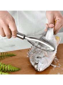 1pc Stainless Steel Watermelon Slicer, Melon Ball Machine Stainless Steel Melon Spoon With Corer, Multifunctional Fruit Cutter Kitchen Tools