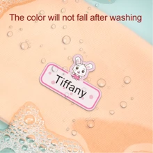 Customized Waterproof Iron-On Name Labels For Clothing And Accessories - Fabric Stickers For Travel, Camps, And Home Use. Create A Unique And Practical Solution For Organizing Your Belongings With These Personalized Name Tags. Designed For Durability, They Are Waterproof And Perfect For Daily Wear Or Outdoor Adventures.