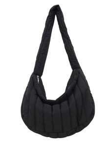 peach tree Sac fourre-tout avec sangle réglable, sac bandoulière de couleur unie simple, fermeture éclair, convient aux couples, la Saint-Valentin, Halloween, Noël, automne/hiver, sac banane unisexe