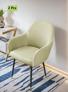 75D Wodoodporne mleczne jedwabne pokrowce na krzesła z podłokietnikami do salonu Bardzo rozciągliwe pokrowce na fotele z elastycznego spandexu przyjazne zwierzętom