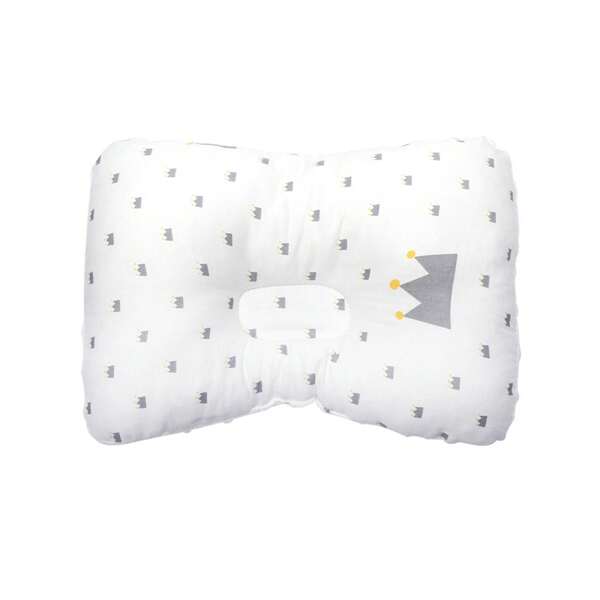 Baby Head Pillow Soft Infant Head Support Pillows Cute Print Newborn Sleeping Pillow To Prevent Flat Head