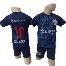 Boys Team Sports Set Boys Soccer Set 2-14 Years - 黑色 - 查看 1