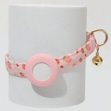 Colletto carino per animali domestici per Airtag, collare regolabile per cani piccoli e cuccioli, collana anti-smarrimento per gatti, morbido e traspirante