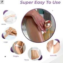 Electric Razor For Women Pink Ultimate Shaver Butterfly Kiss Pro Bikini Trimmer Face Hair Remover Gift For Her - Pink-1Count(Packof1) - View 4