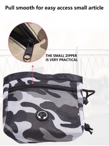 1pc Multi-Function Pet Outdoor Training Treat Bag Dog Outing Dog Stuff Dog Treat Bag Dog Treat Pouch Dog Walking Bag Pouch - Multicolor - View 10