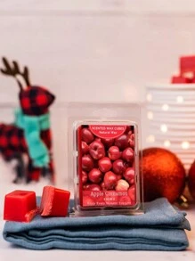 1 pieza de cera aromática derretida, vela fragante con forma de hielo (3 onzas), cubos variados para calentador de cera, bloque de cera con aceites esenciales de plantas para aromaterapia - Multicolor - Ver 7