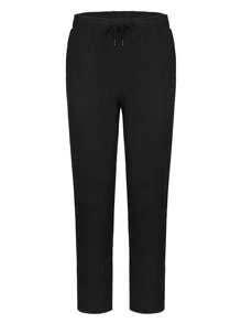 Atuendo tradicional para hombres, conjunto de 2 piezas de vestimenta africana para hombres con manga larga y bordado de lujo, ropa casual de fiesta para hombres - Negro - Ver 6