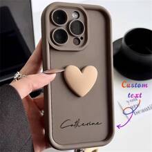 Cute INS Heart Personalized Name Case Compatible With Iphone 16 15 14 13 12 11 Pro Max Luxury Soft Silicone Custom DIY Cover 15 Pro Max,Stylish,Colorful,Vintage,Cute,Contracted,Funny,Custom,Personalized,Unique,Customized,Ideal Gifts For Him,Ideal Gifts For Her,Boyfriend,Girlfriend,Family,Friends,Grandparents,Couple,For Anniversaries,For Birthdays,Customized Phone Cases,Easy Comfort,Cell Phones & Accessories,Season Picks