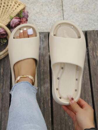 Shower Shoes For Men And Women Quick Drying Non-Slip Comfortable Bathroom Slippers,Women's Massage Slide Sandals – Soft Cushioned Anti-Slip Pool Slides, Perfect For Summer Comfort & Relaxation